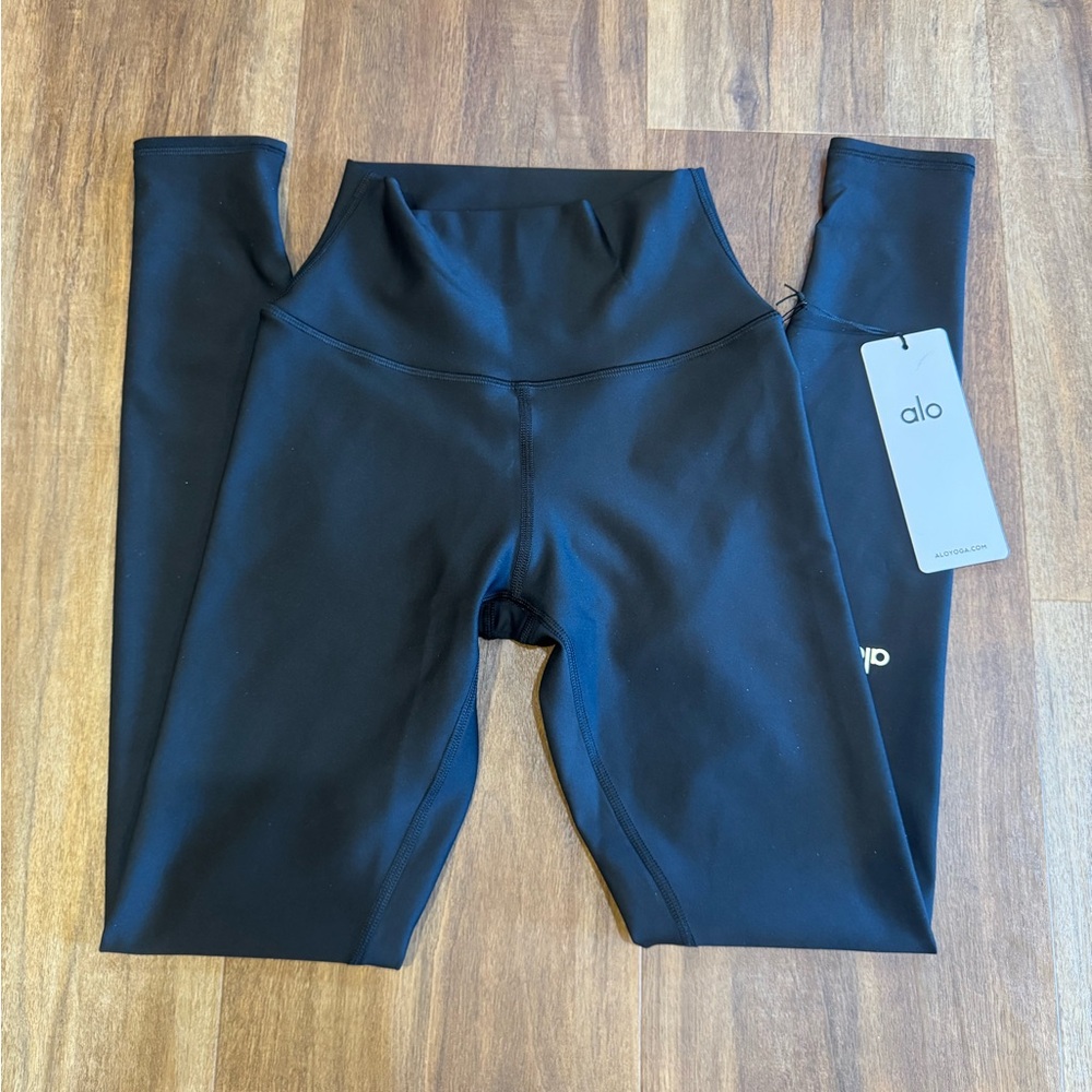 NEW Alo Black High-Waist Airlift Leggings